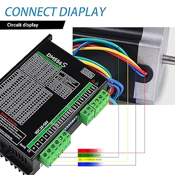 Amazon.co.jp: Nema23 ステッピングモーター 57x76mm 片軸 1.8